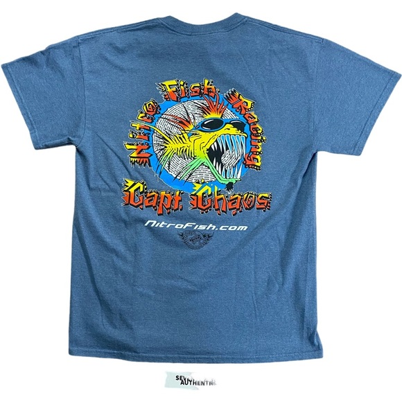 Nitro Fish Racing - Capt. Chaos Dual Graphic SS Tee - Picture 2 of 5